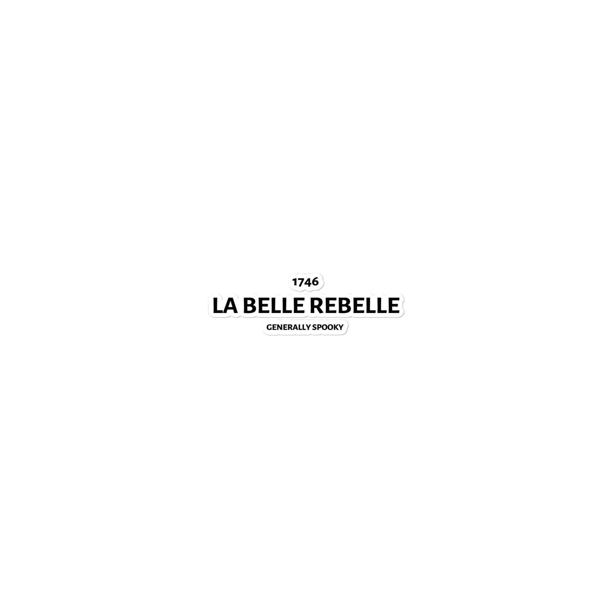 La Belle Rebelle Sticker