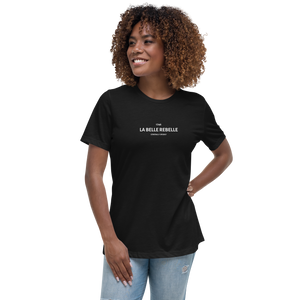 La Belle Rebelle Black Relaxed T-Shirt - Unisex