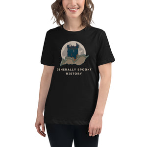 Women's Relaxed Generally Spooky History Logo T-Shirt